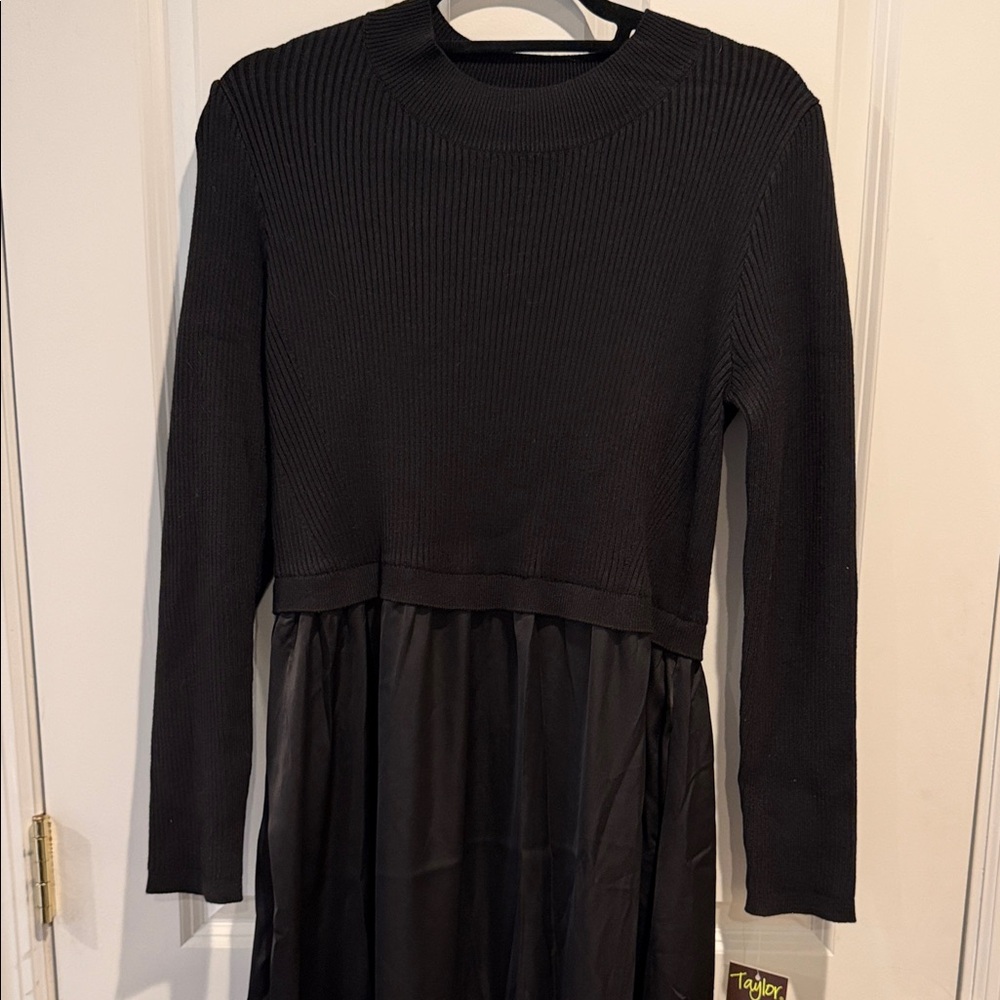 Taylor Black Long Sleeve Maxi Dress - Picture 8 of 10